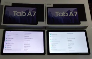2 Tabletas Samsung Galaxy Tab A7 + Fundas