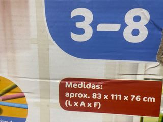 Mercado de madera infantil