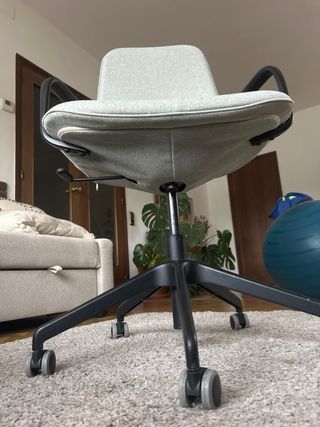 Silla IKEA LångfjäL con ruedas