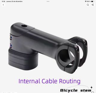 Potencia Bicicleta Cableado Interno