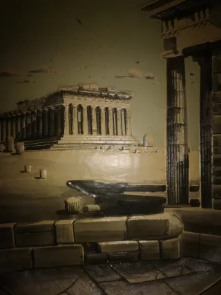 Plato decorativo antiguo