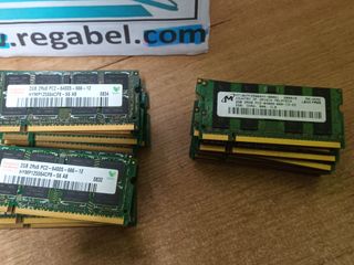lote de 92 ram ddr2 sodim 2gb,