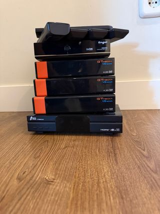 Lote 5 Decodificadores Satélite Engal GTMEDIA IRIS