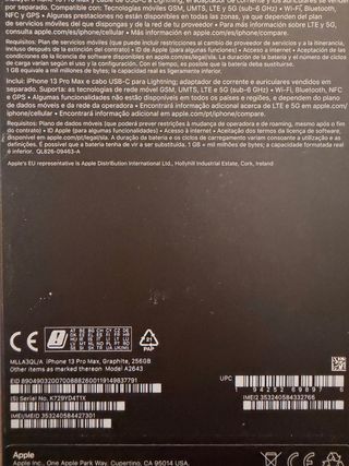 iPhone 13 Pro Max 256GB + Auriculares