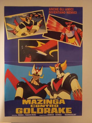 Lotto 2 Manifesti Goldrake Mazinga