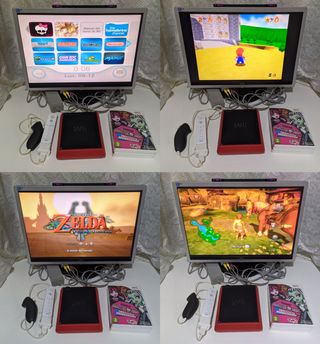 Nintendo Wii Mini + Giochi + Caricatore USB GX in Omaggio