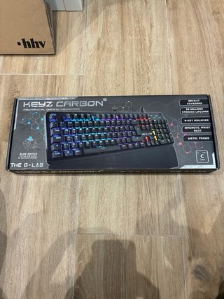 Teclado Mecánico Gaming Keyz Carbon E