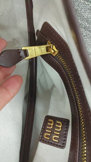 Miu Miu Ivy Bolso Marrón