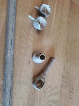 Barra Cortina Madera