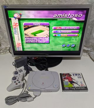 Sony PlayStation 1 PSOne SCPH-102 C-H-I.-P + FIFA