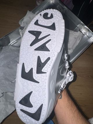 Zapatillas Puma  lamelo la frence Plata