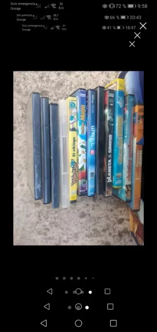 Reproductor DVD Sony con Películas Infantiles