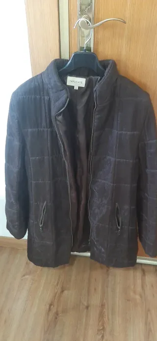 Chaquetón marrón IMPLICATE talla S