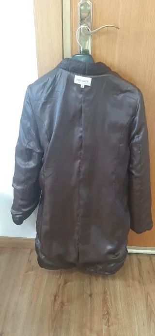 Chaquetón marrón IMPLICATE talla S
