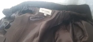 Chaquetón marrón IMPLICATE talla S