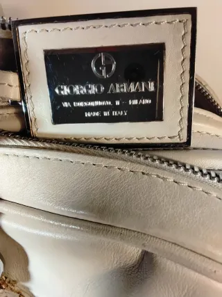 Borsa Giorgio Armani vera pelle vintage