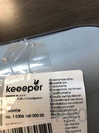 Keeeper Cubo de basura