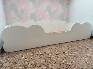 Cama infantil nube blanca BAINBA