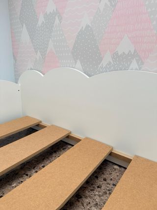 Cama infantil nube blanca BAINBA