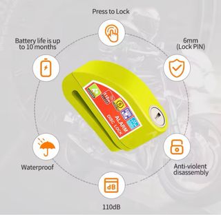 Candado Alarma Moto/Bici/Patinete Nuevo