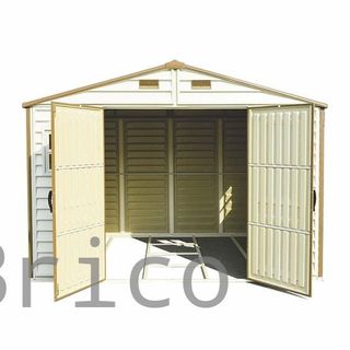 Caseta PVC Woodside 239x324x233 cm - Duramax