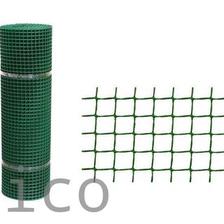 Malla Plástica - 5x5mm - 1,00x25 m - Verde