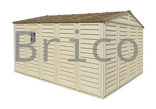 Caseta PVC Woodbridge Plus 405x324x233 cm - Duramax