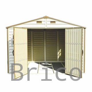 Caseta PVC Woodside 239x324x233 cm - Duramax