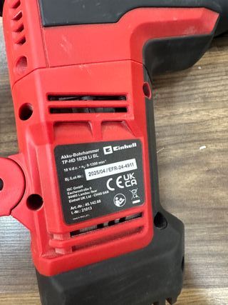 Einhell Professional Power X Change martillo perforador
