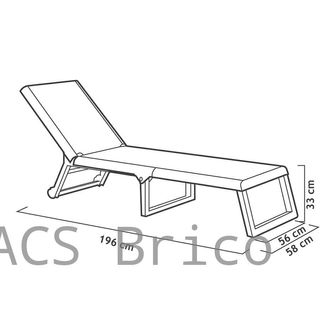 Tumbona Dream Antracita