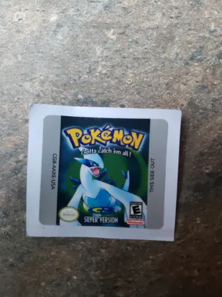 Pokemon Silver Version Game Boy