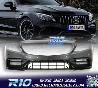 PARAGOLPES DELANTERO MERCEDES CLASE C W205 18-21 LOOK AMG C6