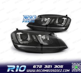 FAROS PARA VOLKSWAGEN VW GOLF 7 12-17 LOOK GTI LUZ DIURNA FO