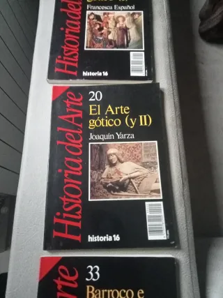 5 libros colección historia del arte d historia 16
