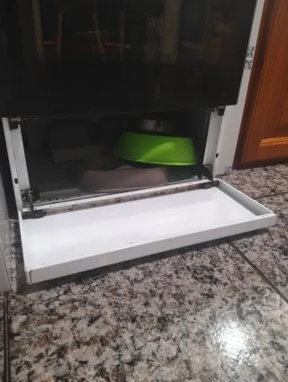 Cocina de gas Beko blanca