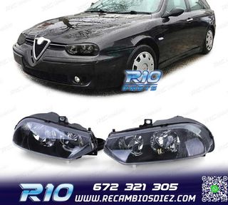 FAROS ALFA ROMEO 156 97-03 FONDO NEGRO