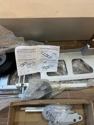 VEVOR Carretilla de Mano Plegable de Aluminio Carro