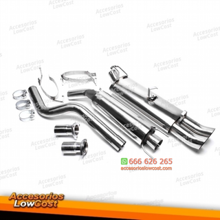 Sistema de escape de acero inoxidable TA Technix