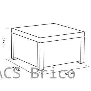 Muebles Jardín Evo Confort Grafito