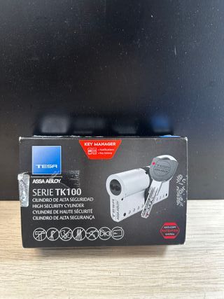 Tesa Assa Abloy, MK153040N, Cilindro de Alta Seguridad