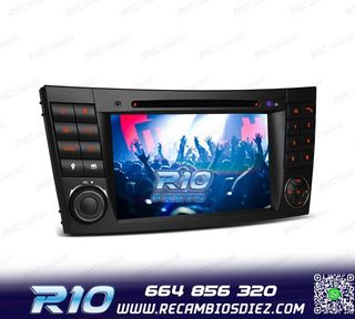 RADIO NAVEGADOR 7" PARA MERCEDES CL. E W211 CLS W219 USB GPS