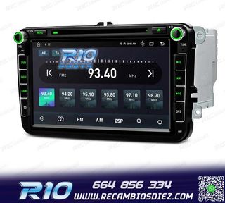 RADIO GPS ANDROID 14 PARA VOLKSWAGEN VW GOLF POLO PASSAT CAD