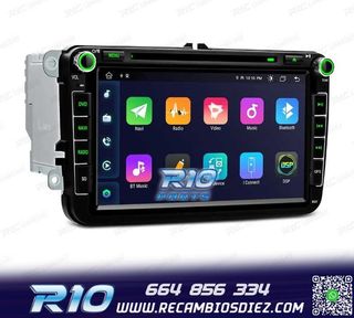 RADIO GPS ANDROID 14 PARA VOLKSWAGEN VW GOLF POLO PASSAT CAD