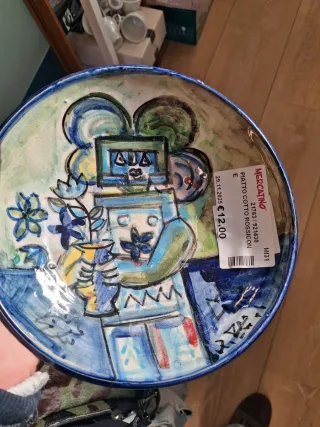 Piatto decorativo Ibrahim Kodra