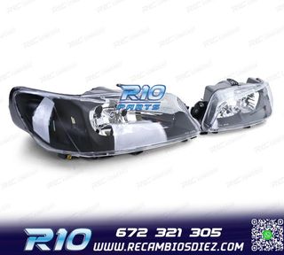 FAROS PEUGEOT 306 97- NEGRO