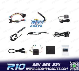 RADIO GPS ANDROID 13 PARA VOLKSWAGEN VW SEAT SKODA TOURAN 7"