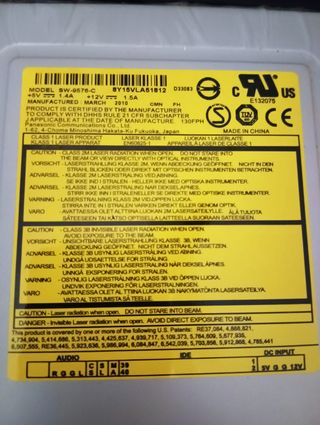 Panasonic SW-9576-C DVD-RAM Drive