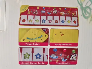 Alfombra Piano Infantil Musical