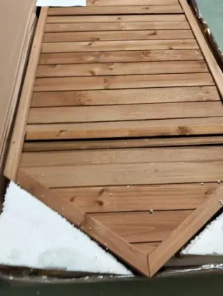 Armario Exterior Madera Candy 35x70x177cm