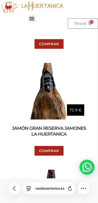 Jamón Gran Reserva Las Torres de Salamanca